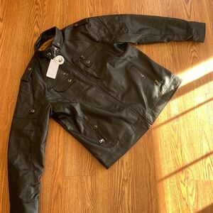 NWT! Mens 3XL David Outwear Leather Jacket